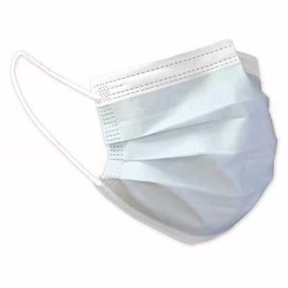 Face Masks, 3ply Ear loops Blue.