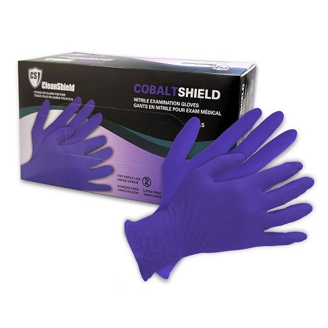 5 Mil CobaltShield Nitrile Examination Gloves